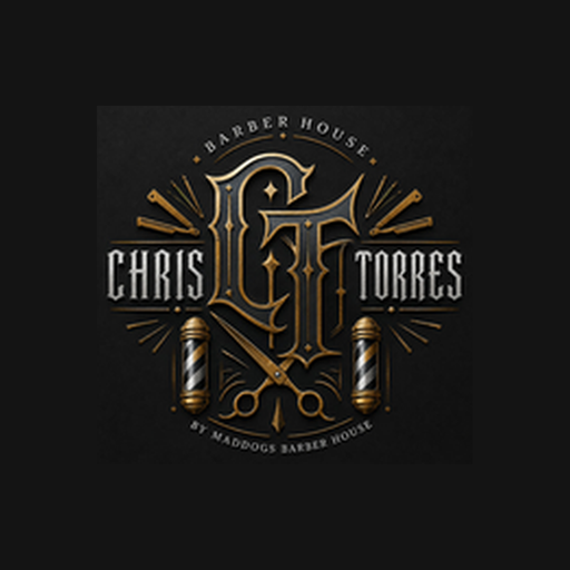 Logo de Chris Torres By Mad Dogs Barber
